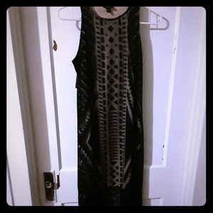 Black cocktail dress